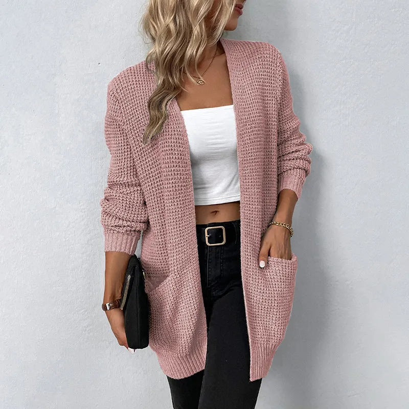 Maren | Cozy Ribbed Knit Cardigan Women