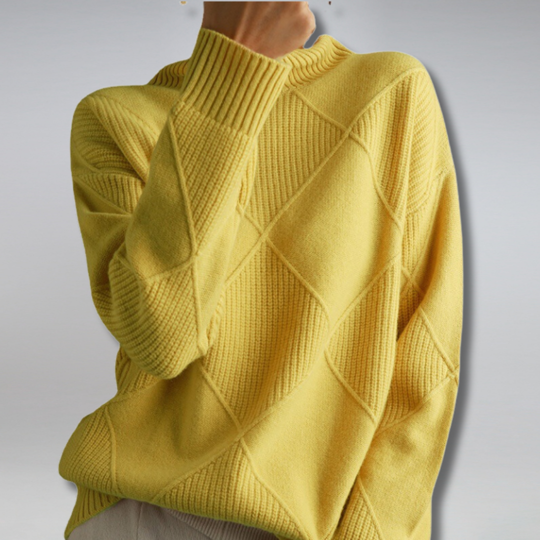 Cozy Turtleneck Sweater | Elegant Knitwear for Women | Amelie