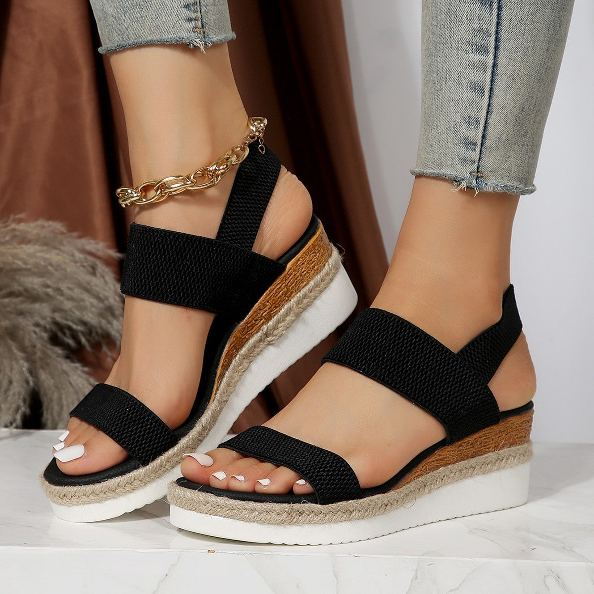 Non-Slip Slip-On Sandals | All-Day Comfort | Hazel | Women