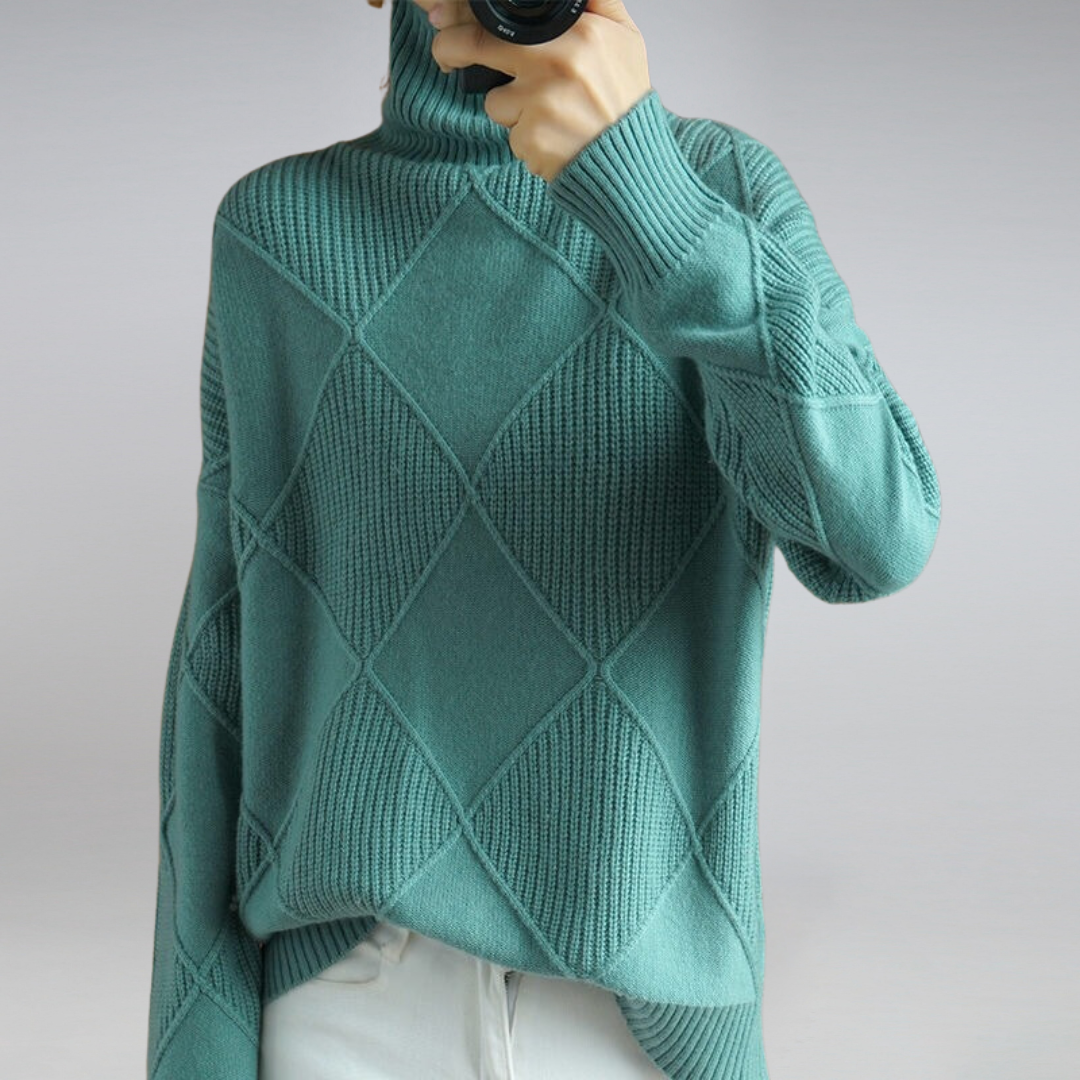 Cozy Turtleneck Sweater | Elegant Knitwear for Women | Amelie