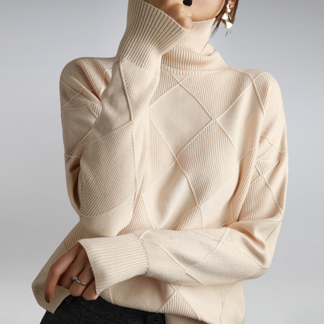 Cozy Turtleneck Sweater | Elegant Knitwear for Women | Amelie