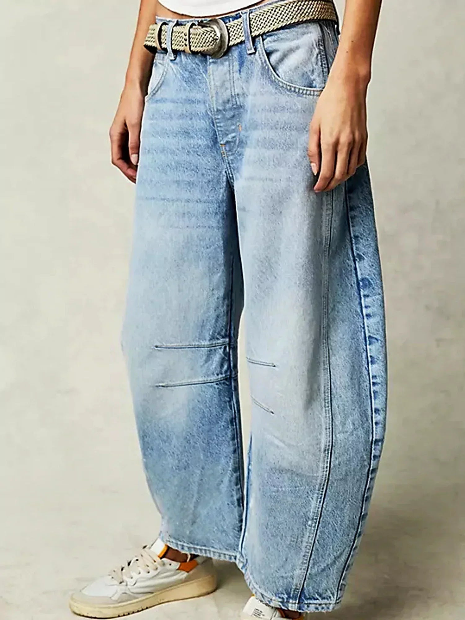 Barrel Jeans | Wide Leg Denim | Amara Women