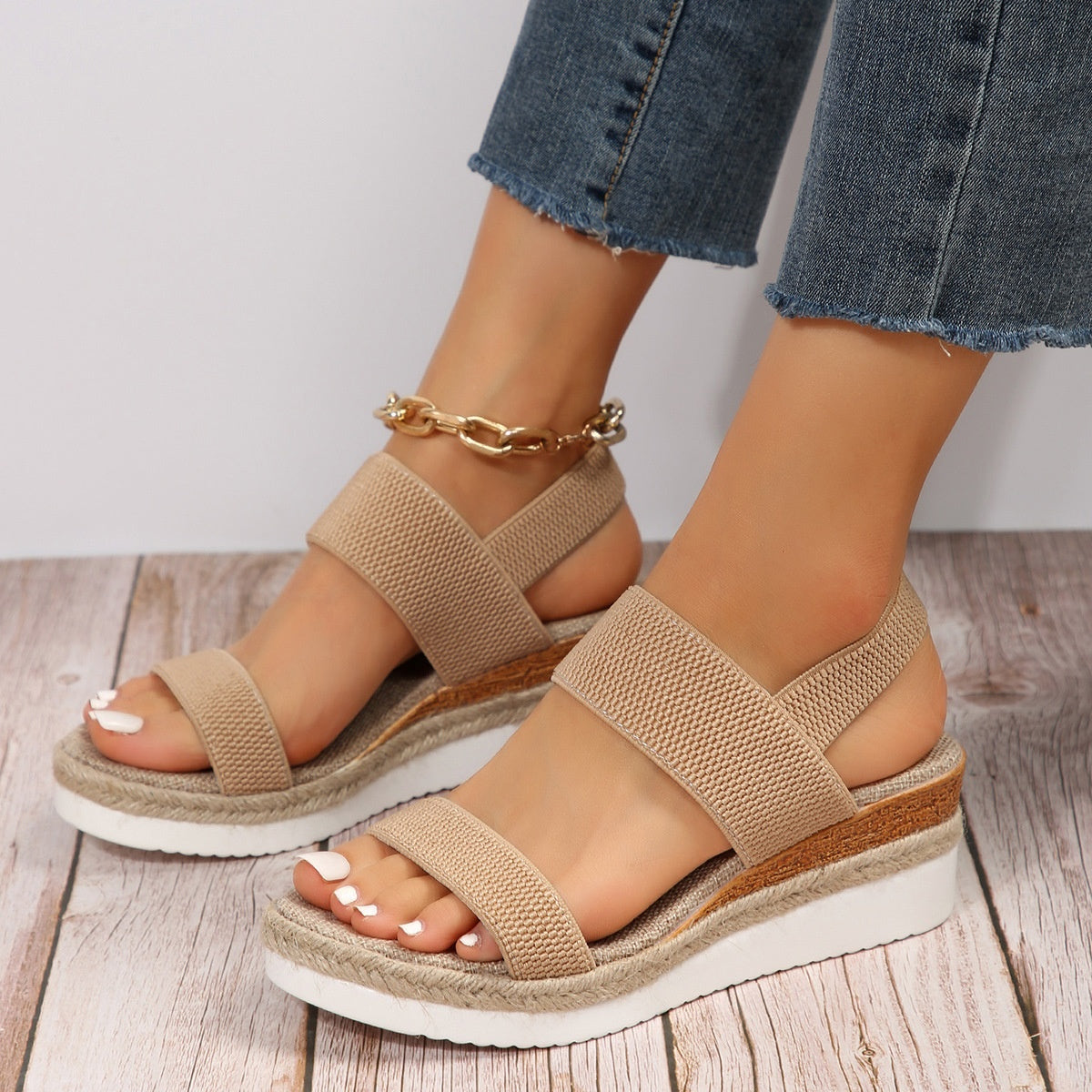 Non-Slip Slip-On Sandals | All-Day Comfort | Hazel | Women