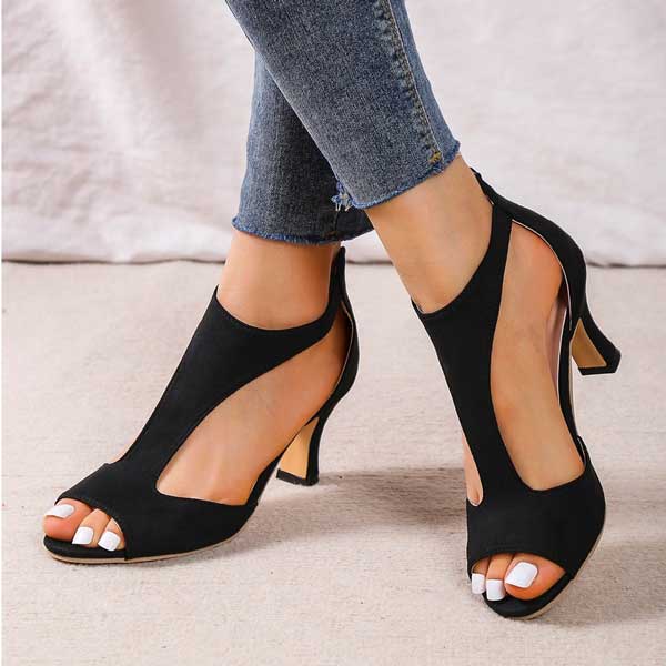 AYLEEN | Orthopedic Comfort Sandals with Heels Women 4