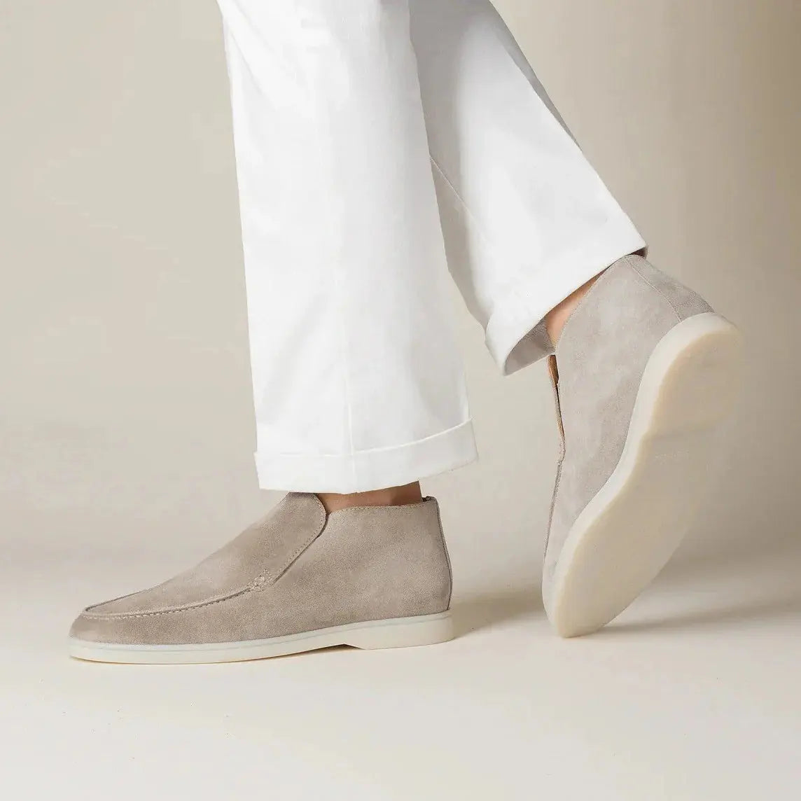 High Suede Loafers | Classic Style Men