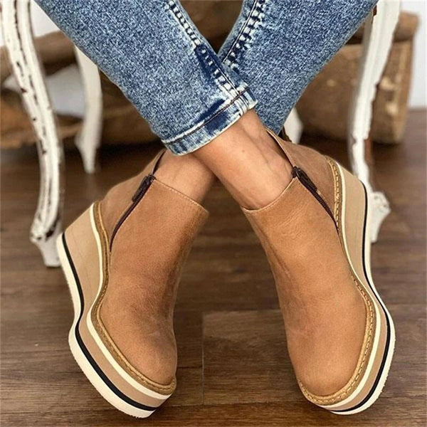 Emilia™ | Stylish Wedge Ankle Boots 2