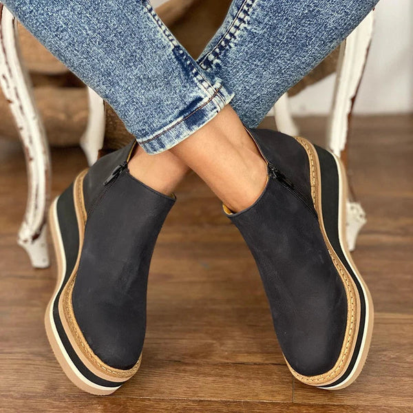 Emilia™ | Stylish Wedge Ankle Boots 3