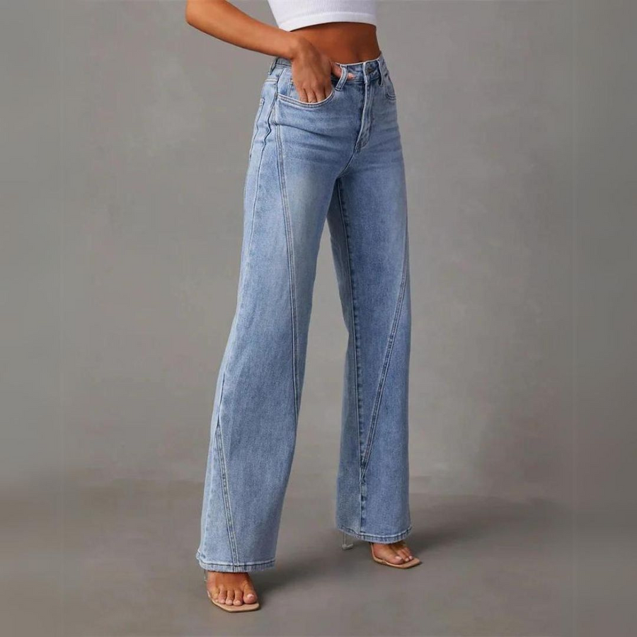 Amelia | Wide-Leg High-Waisted Denim Jeans Women