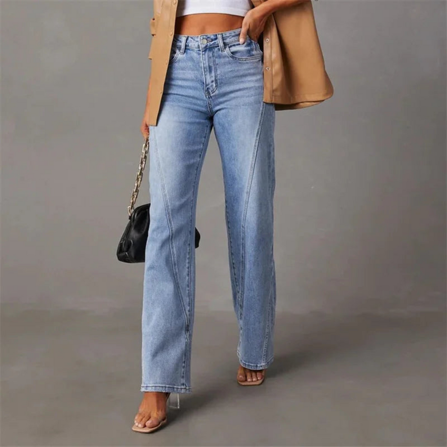 Amelia | Wide-Leg High-Waisted Denim Jeans Women