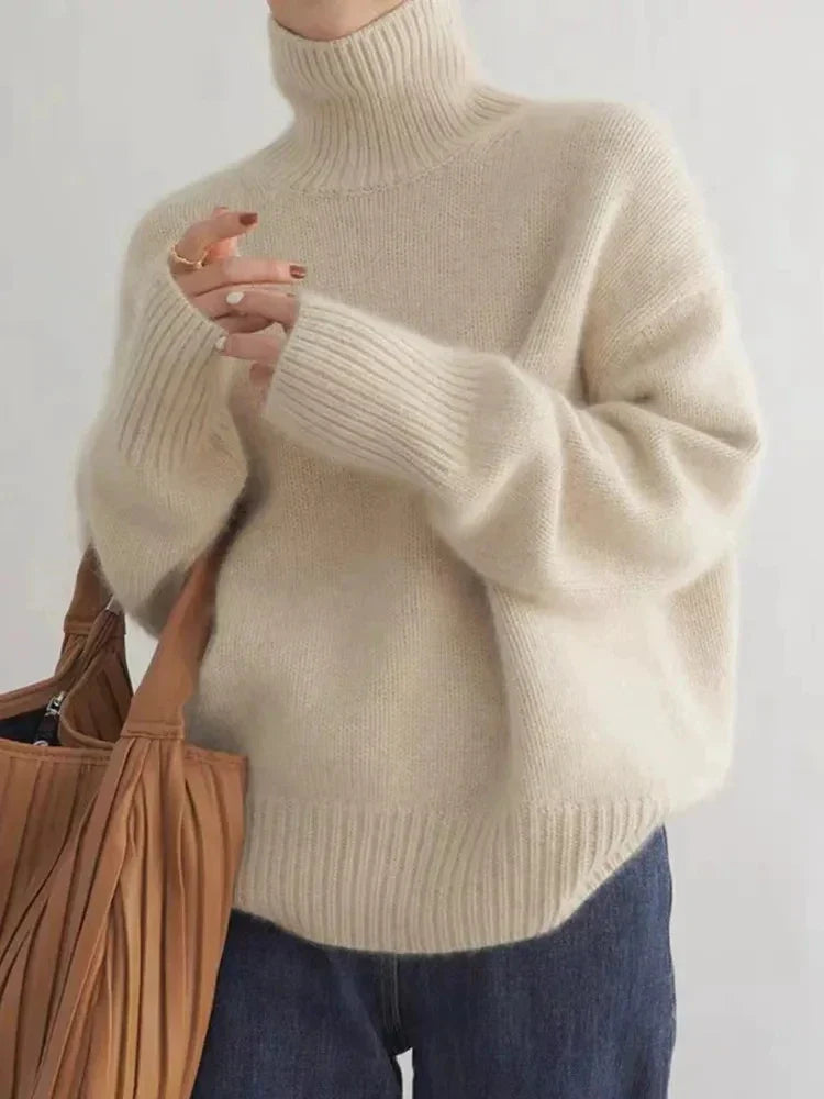 Cozy Turtleneck Sweater | Amara | Women