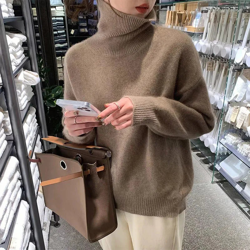 Cozy Turtleneck Sweater | Amara | Women