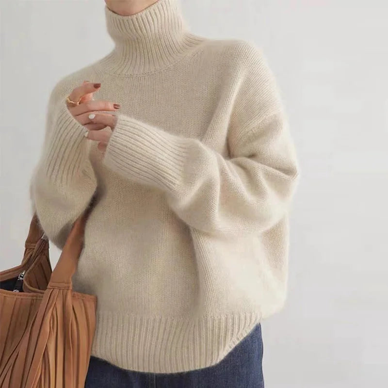 Cozy Turtleneck Sweater | Amara | Women