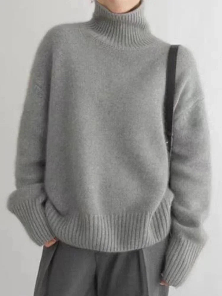 Cozy Turtleneck Sweater | Amara | Women