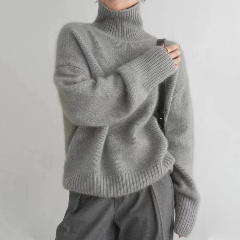 Cozy Turtleneck Sweater | Amara | Women