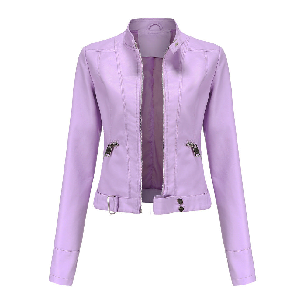 Elegant Leather Jacket | Classic Women’s Outerwear – Selene