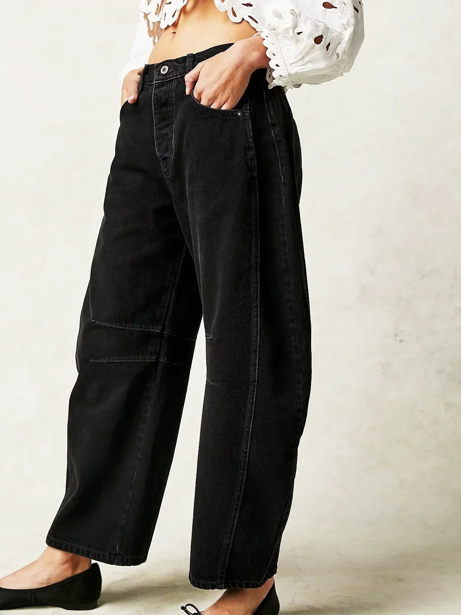 Barrel Jeans | Wide Leg Denim | Amara Women