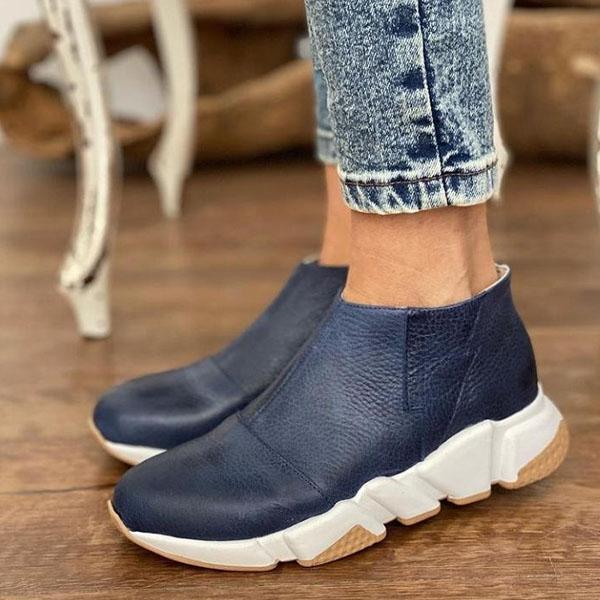 Elegant Flat Ankle Boots with Zipper for Women | Ideal for Everyday Wear 3